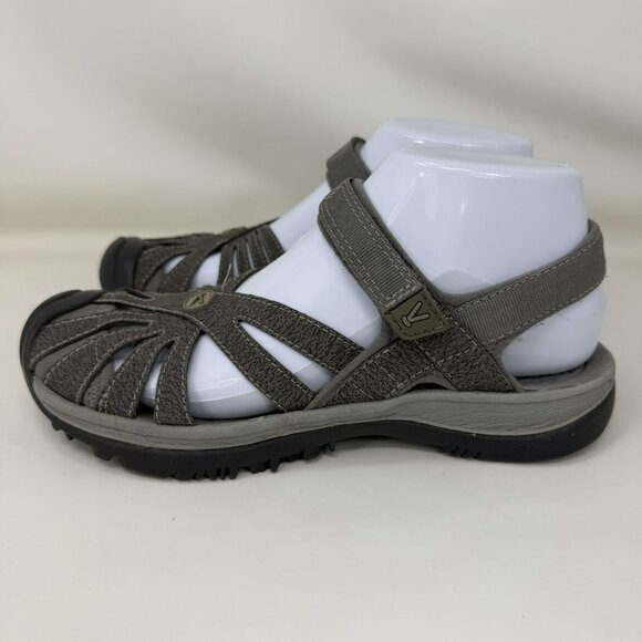 Keen Rose Closed Toe Sandals Shoes Gray Women’s Size 7 - Picture 2 of 7
